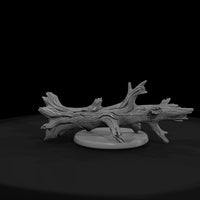 stylized-gnarled-fallen-log-3d-miniature-model-i6f — thumbnail 2