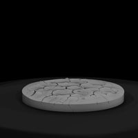 realistic-cracked-dry-earth-circular-terrain-model-2807ba — thumbnail 3
