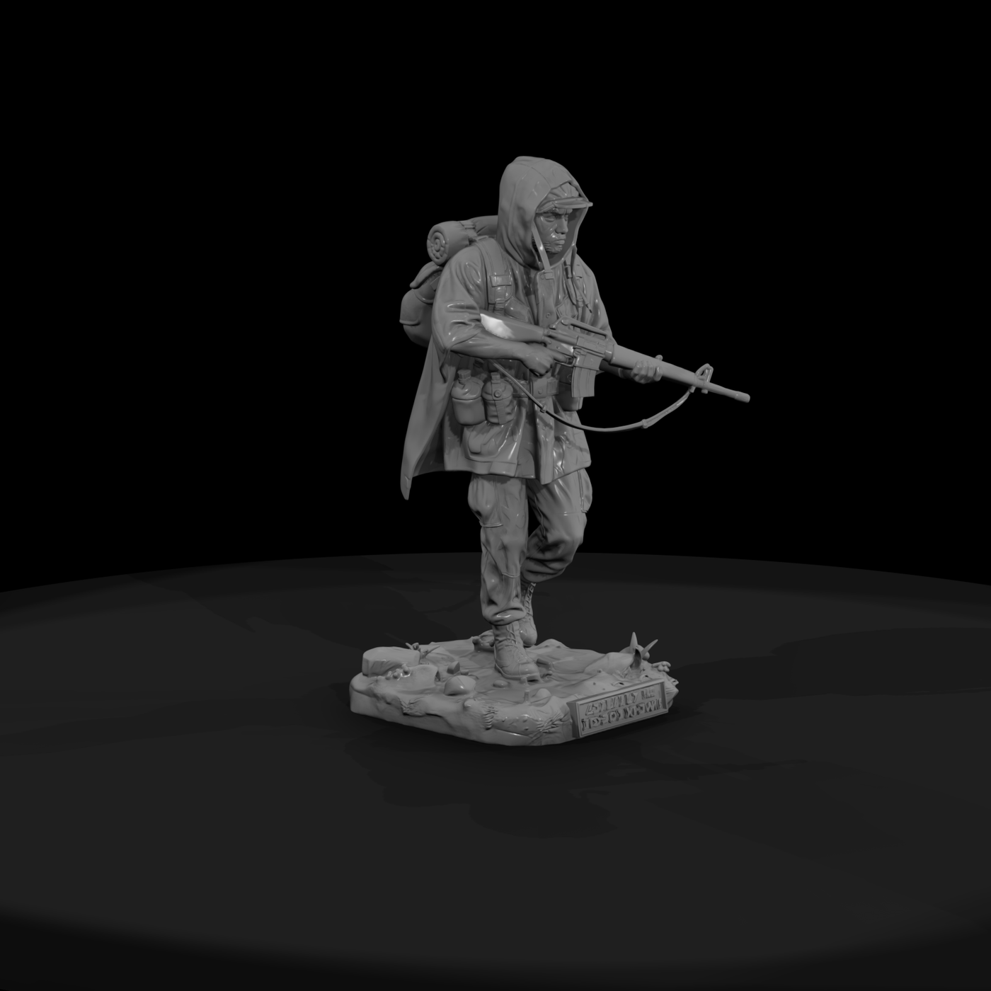 Vnh 024 United States Army Rifleman Monsoon