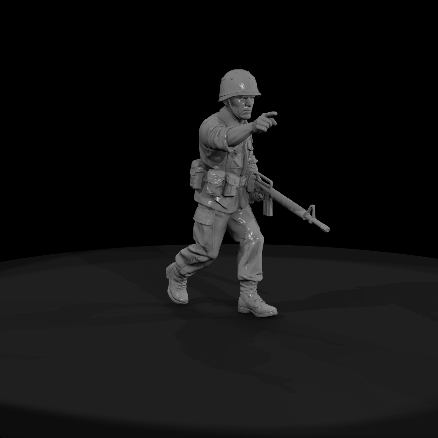 Vn Army 063 Vietnam U S Army Sergeant Squad Leader
