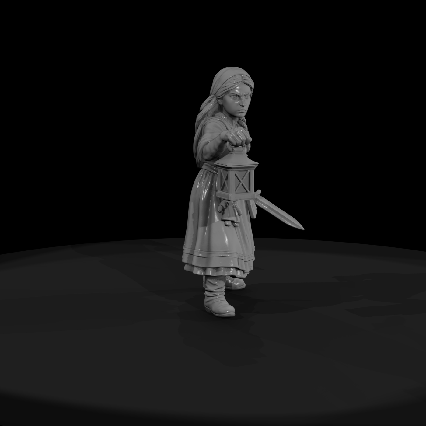 Myth 0485 Mythology Vasilisa Miniature Figure