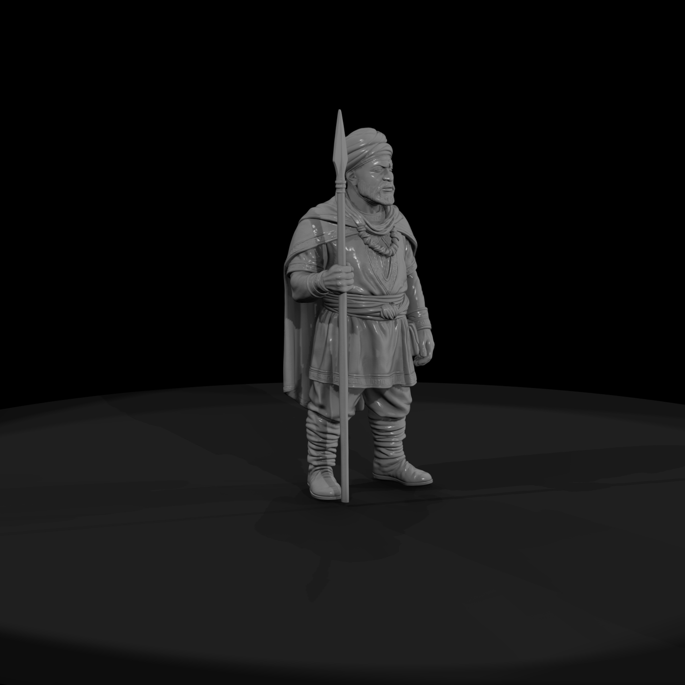 Hist 0086 Historical Sundiata Keita Miniature Figu