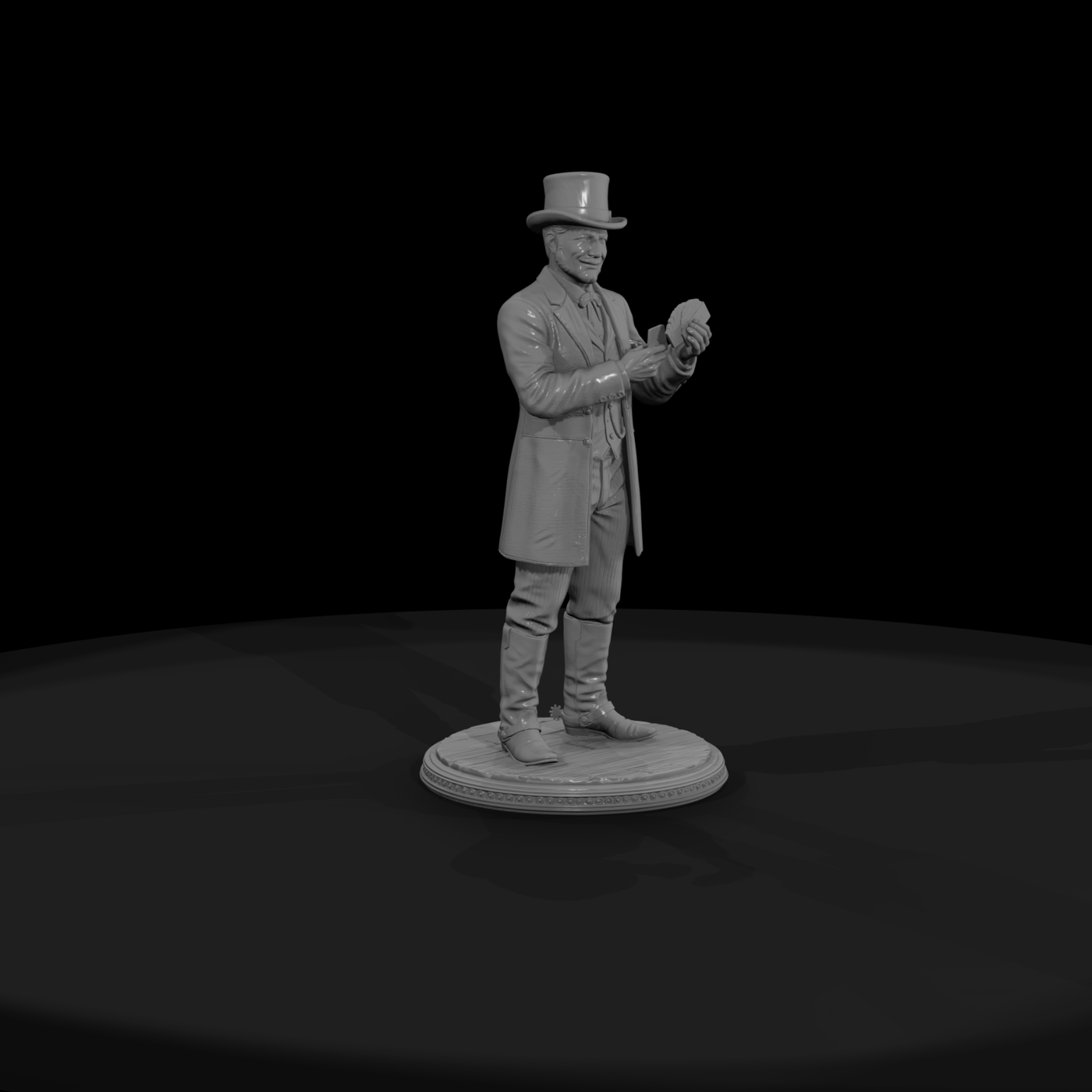 Ww 0232 Townsfolk Riverboat Style Gambler