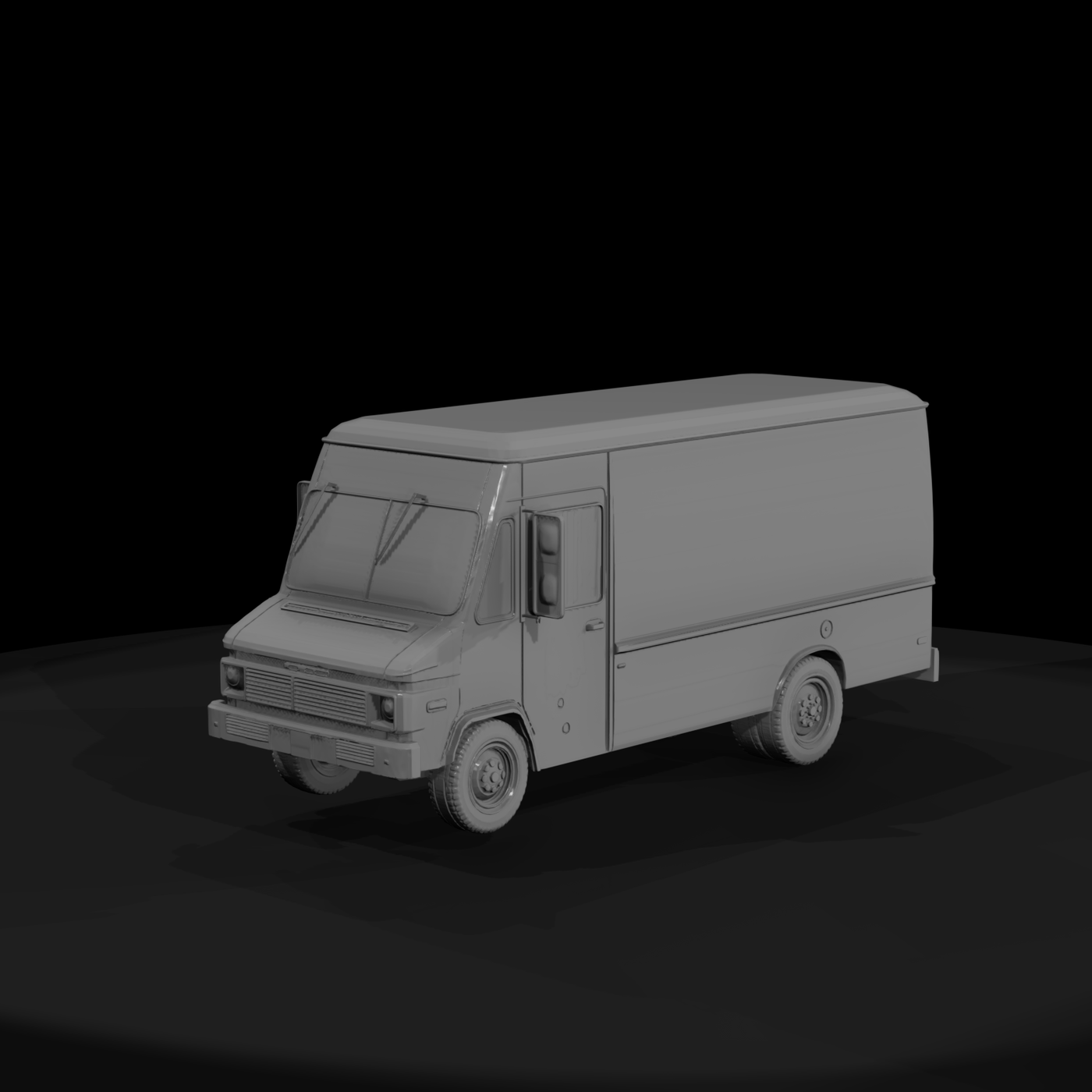 Step Van Cargo Truck & Layouts