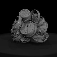 damaged-wooden-barrel-pile-3d-printable-diorama-scatter-240840 — thumbnail 3