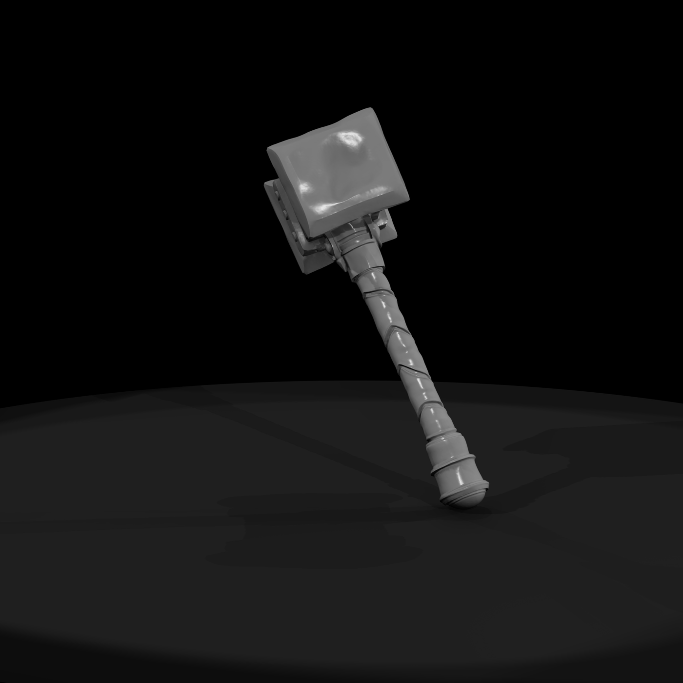 Stylized Fantasy Battle Hammer