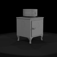 wood-stove-3d-model — thumbnail 4