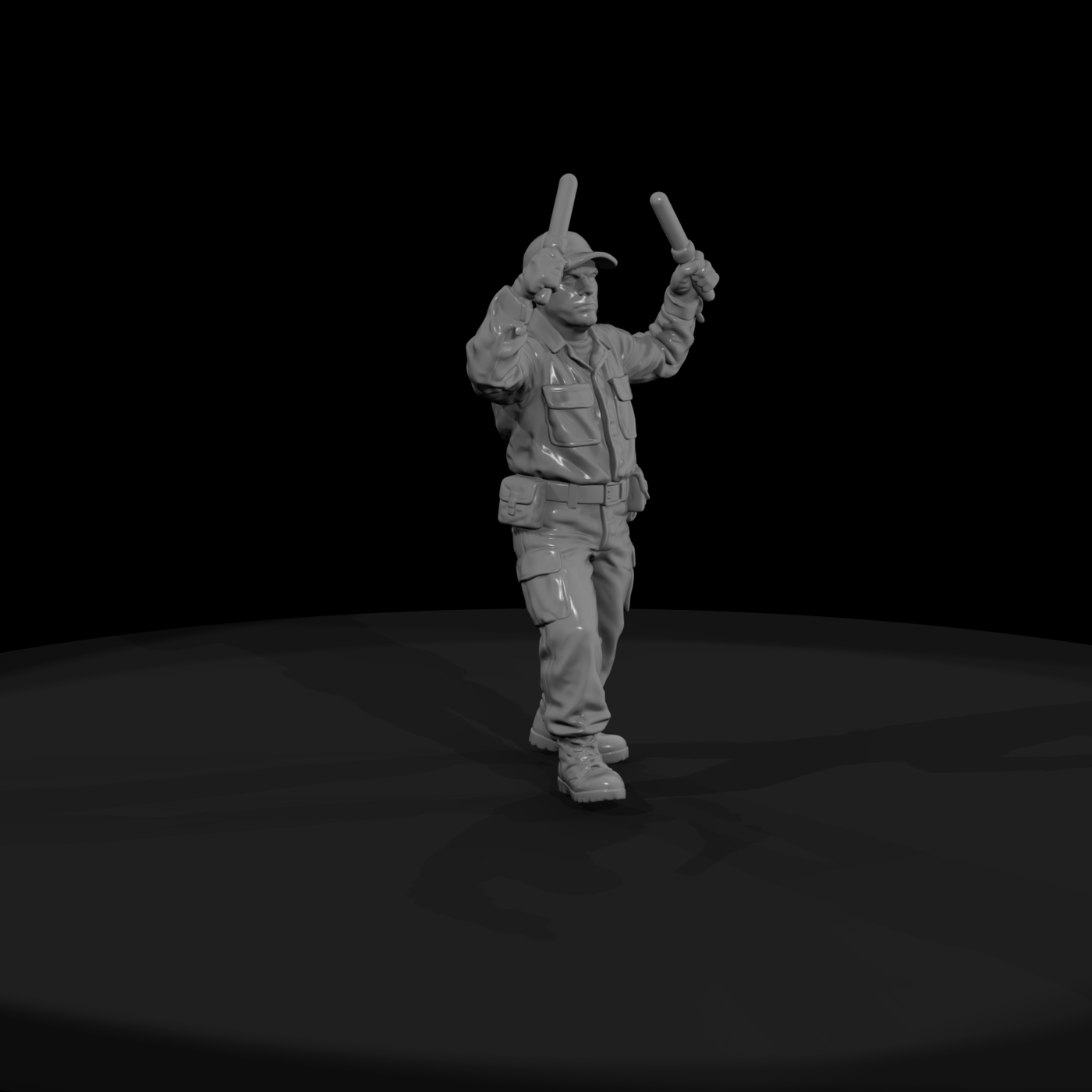 Mod Navy 091 Modern U S Navy Aircraft Handler Figu