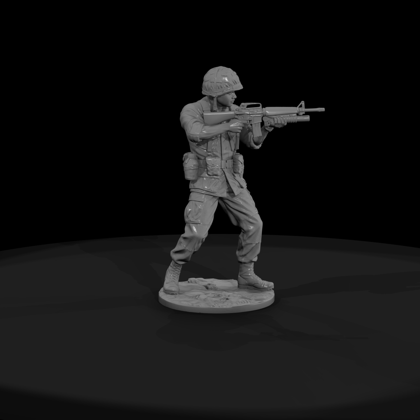 Vnh 033 United States Army Grenadier Xm148