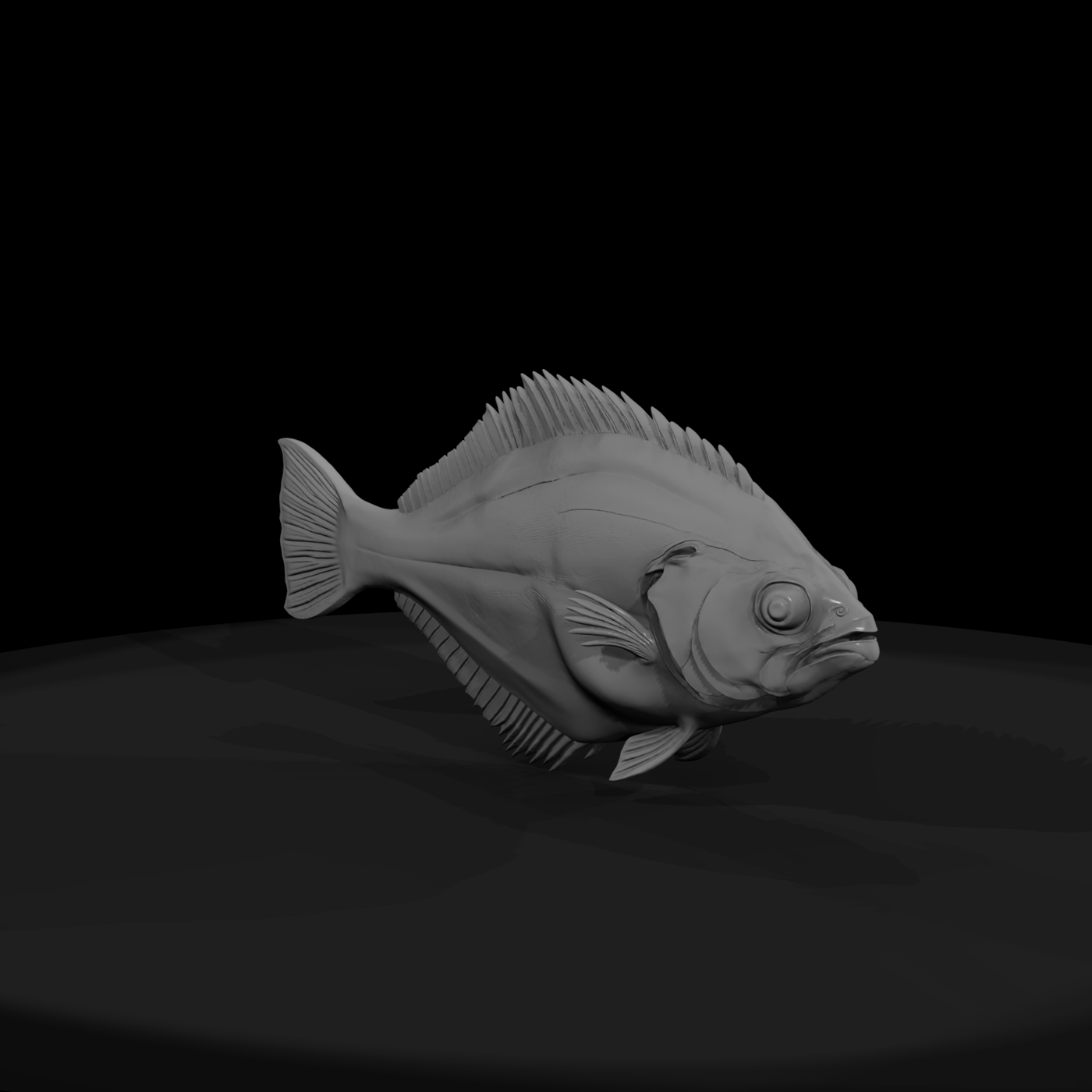 Sculpted Flounder & Coastal Displays