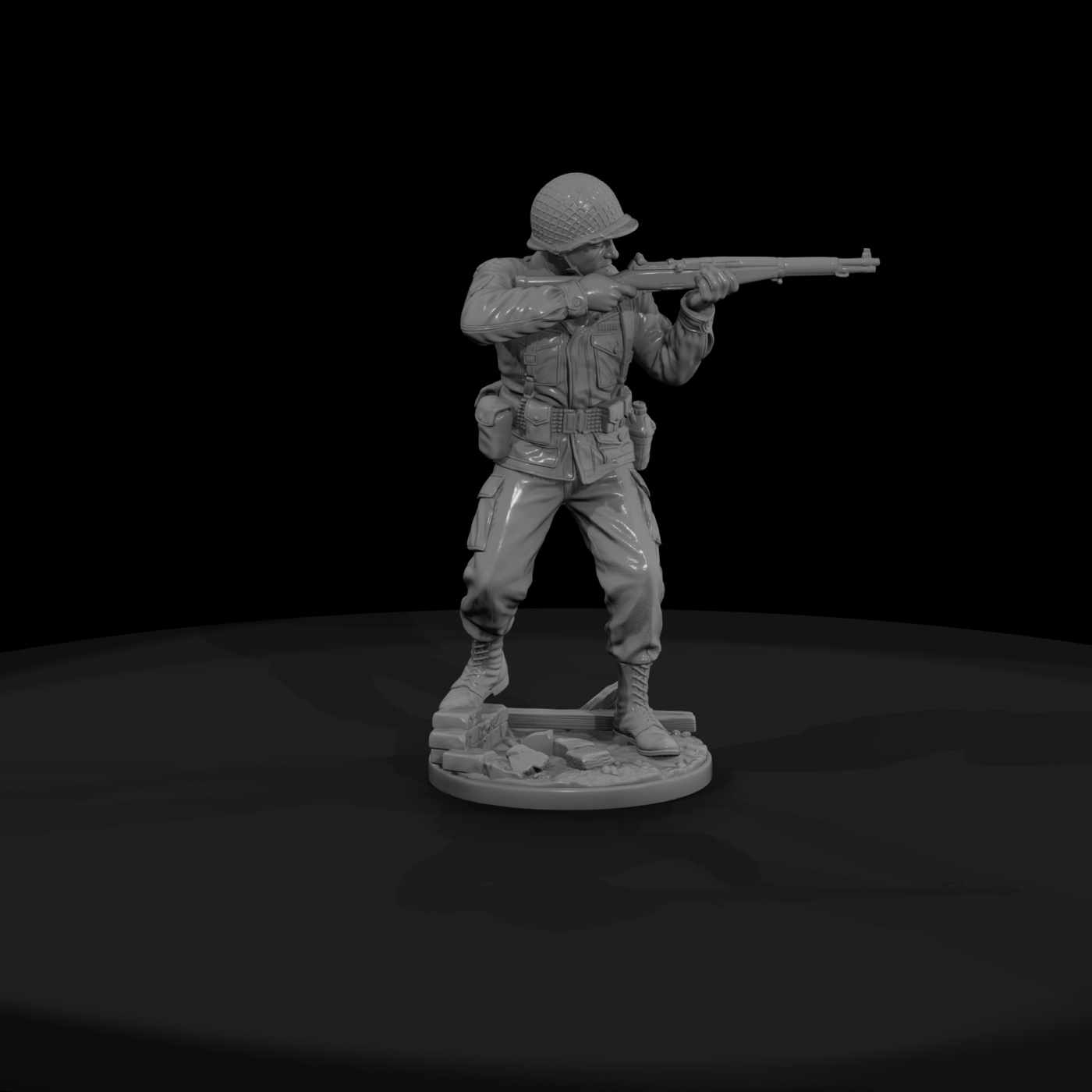 Ww2H 019 United States Army Urban Assault Rifleman