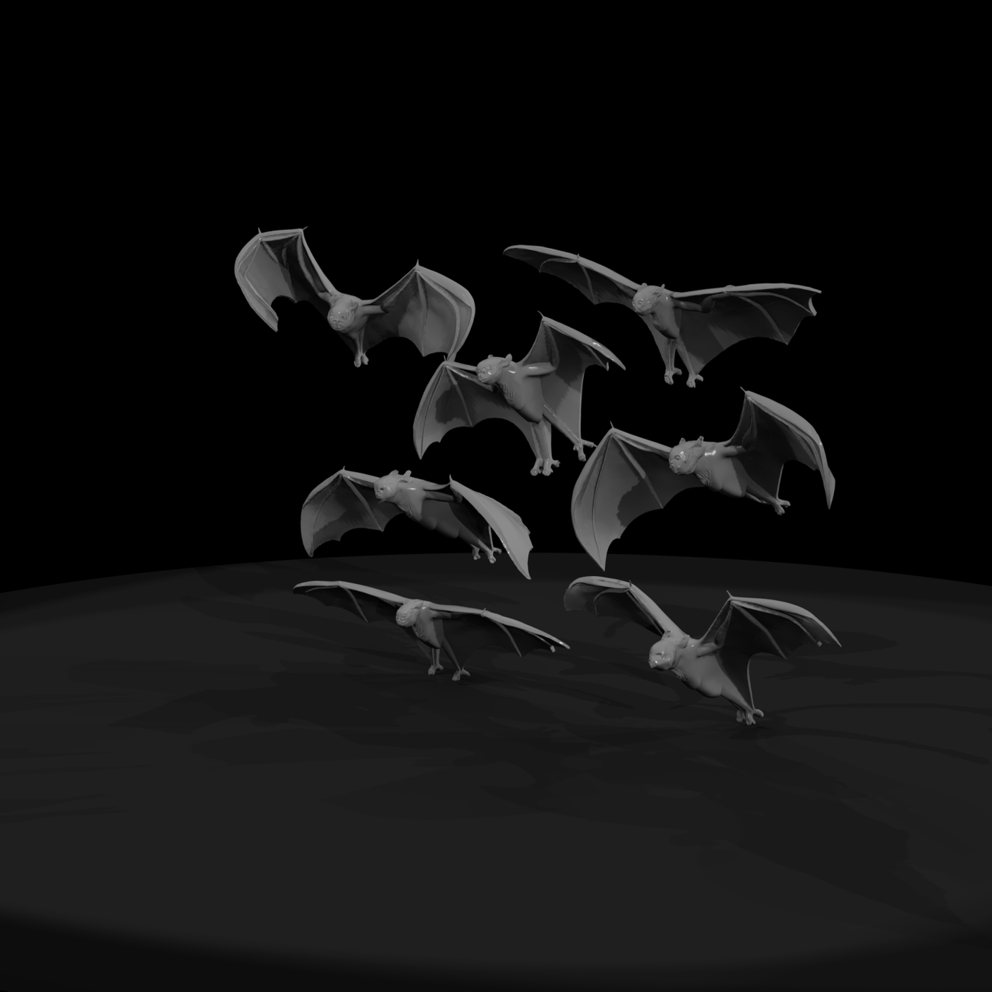 Stylized Flying Bat Pack