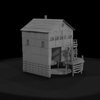 20260612-model-weathered-dock-building-673063b891 — thumbnail 2