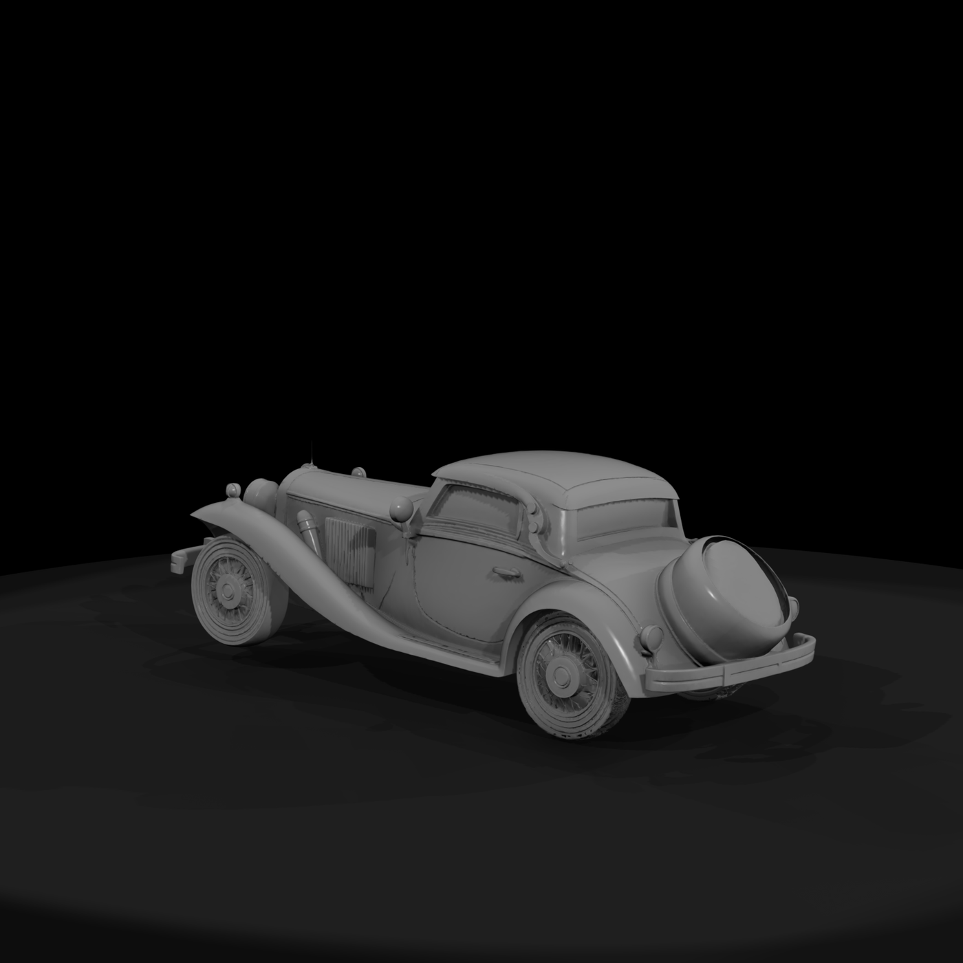 1930s Luxury Coupe Car