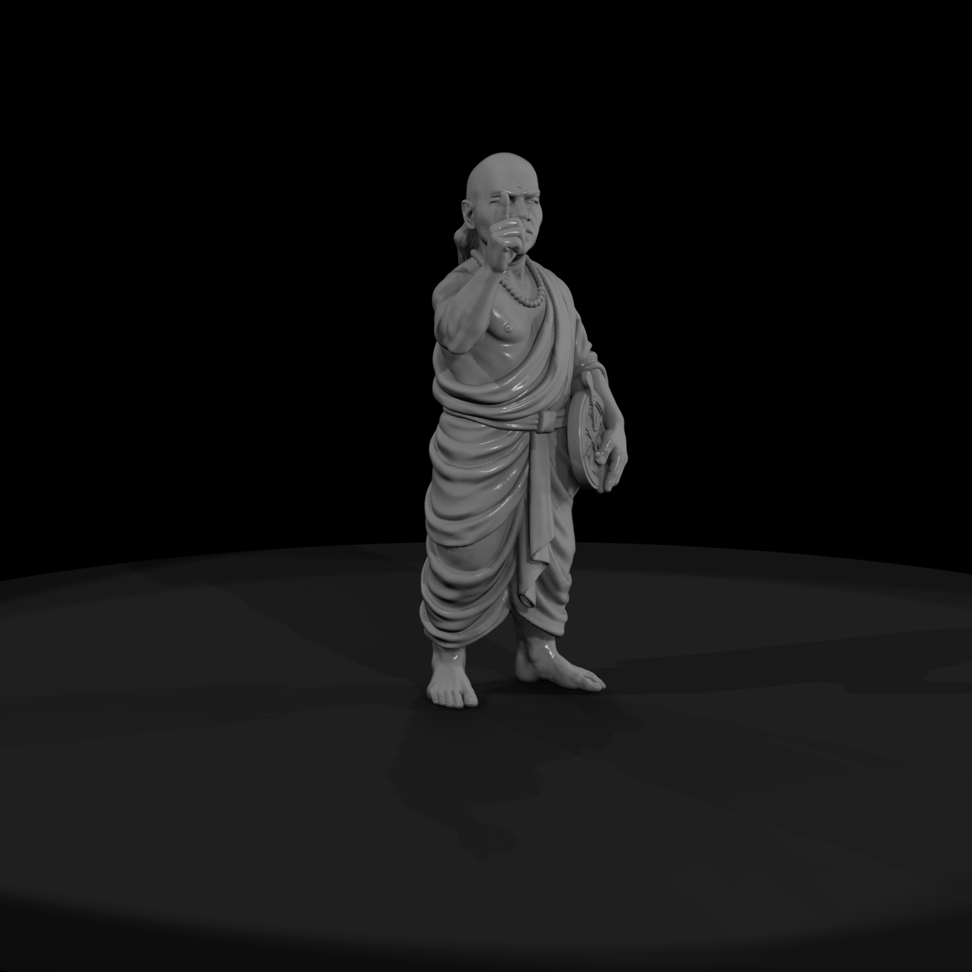 Hist 0060 Historical Aryabhata Miniature Figure
