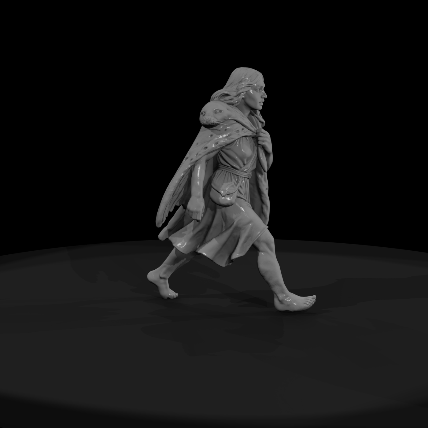 Myth 0410 Mythology Selkie Miniature Figure