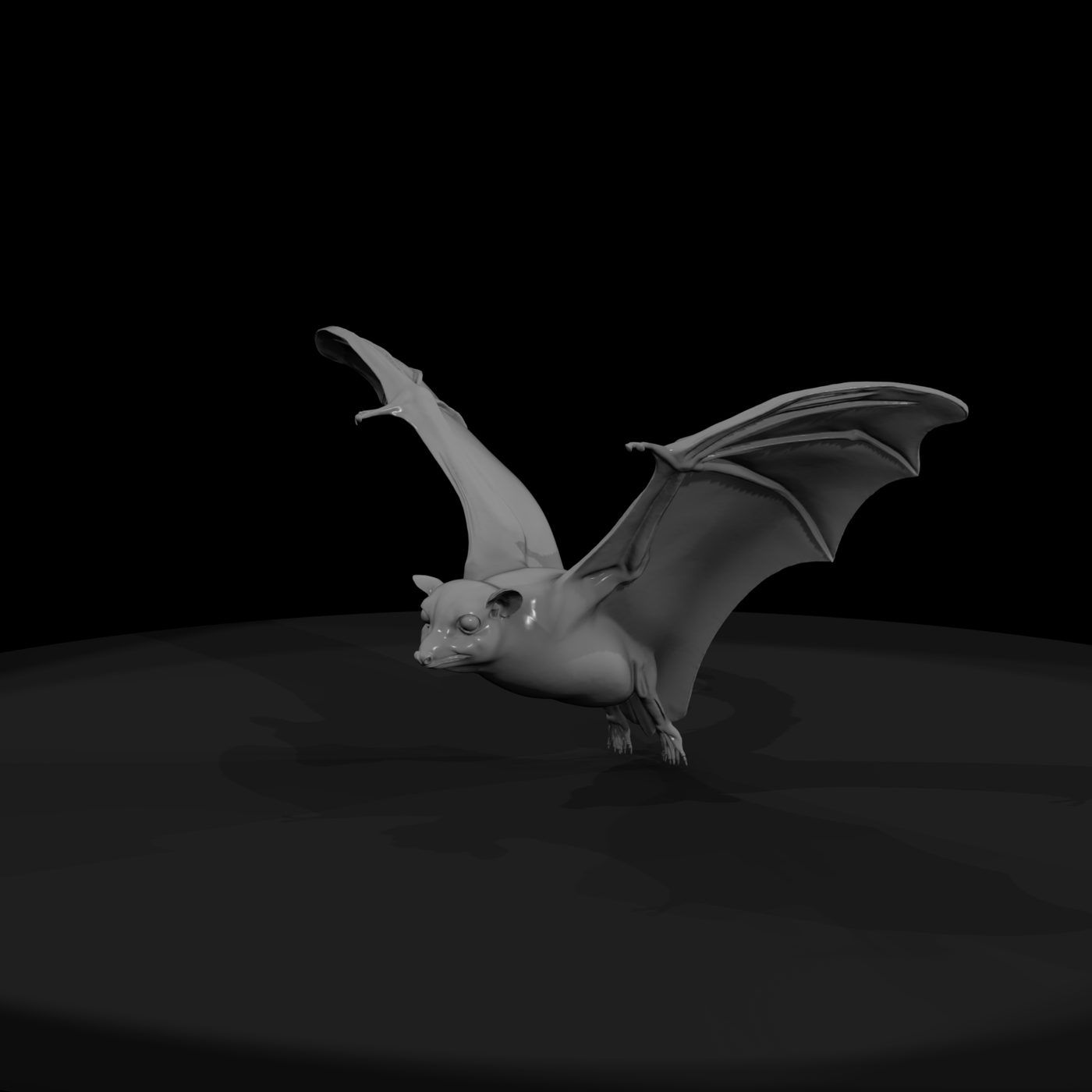 Flying Fox (Fruit Bat) — Realistic