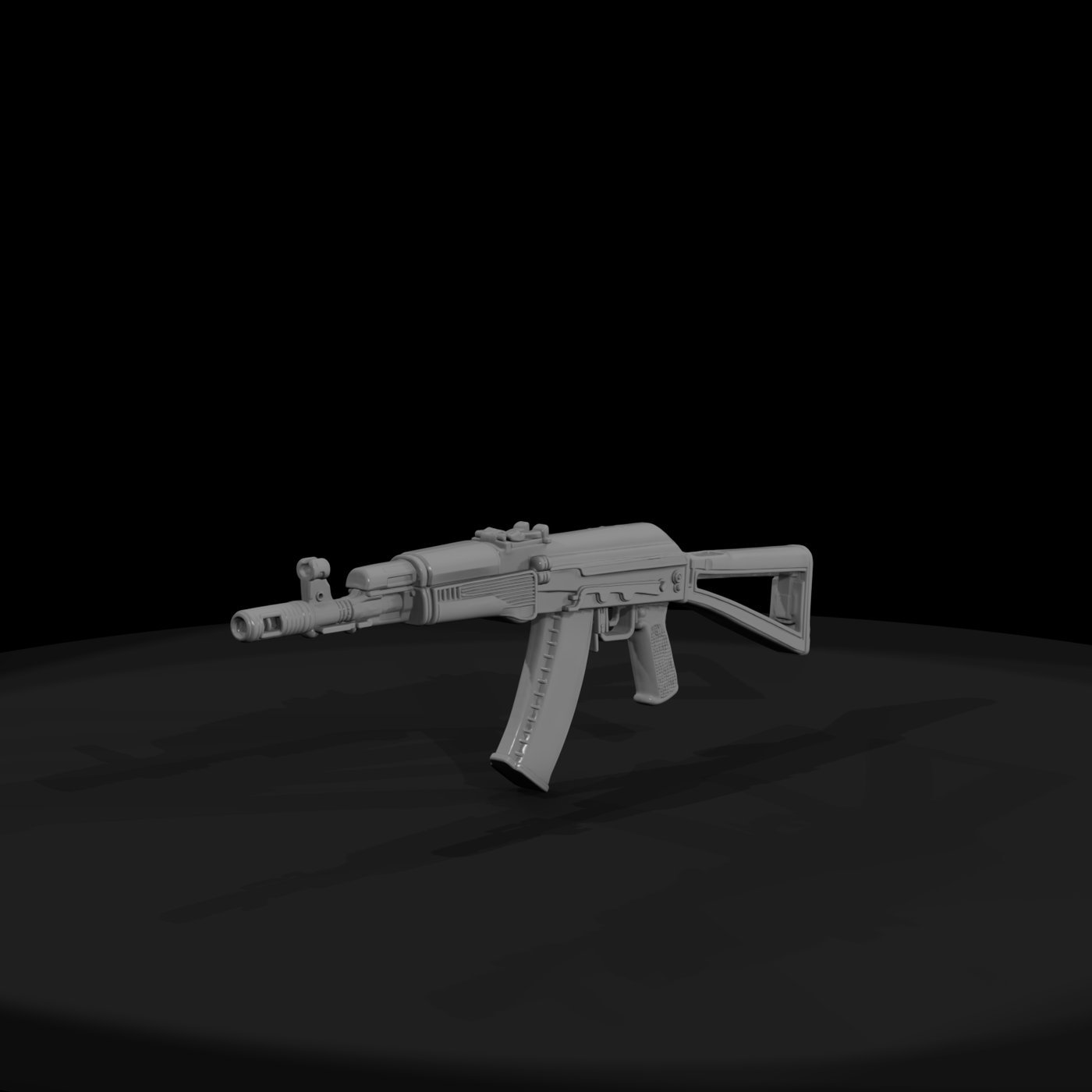AK-74 Assault Rifle with Optic