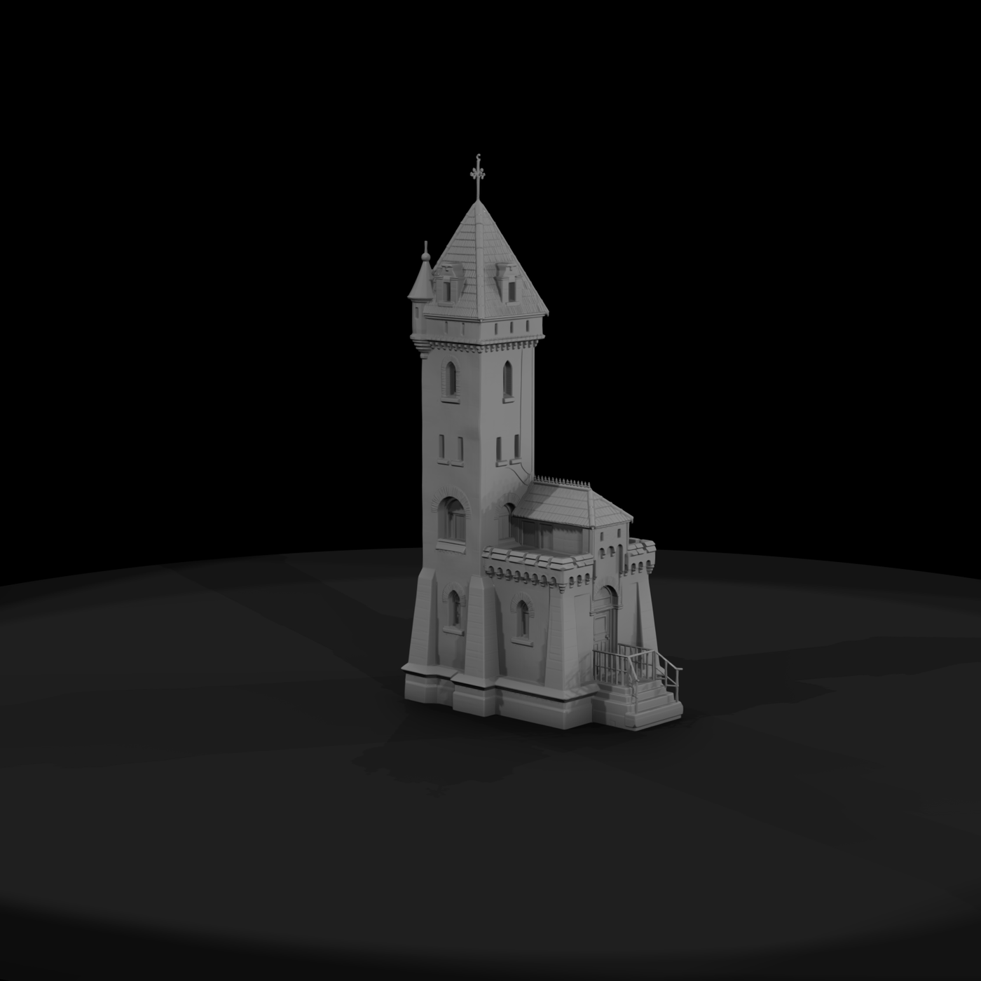 20260612 Red Roof Stone Water Tower 5Ee13F93A3