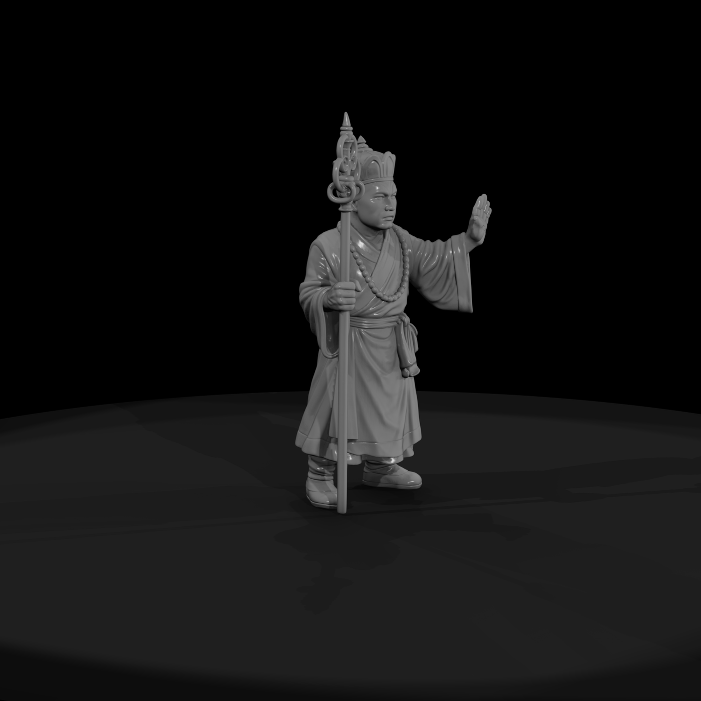 Myth 0443 Mythology Tang Sanzang Miniature Figure