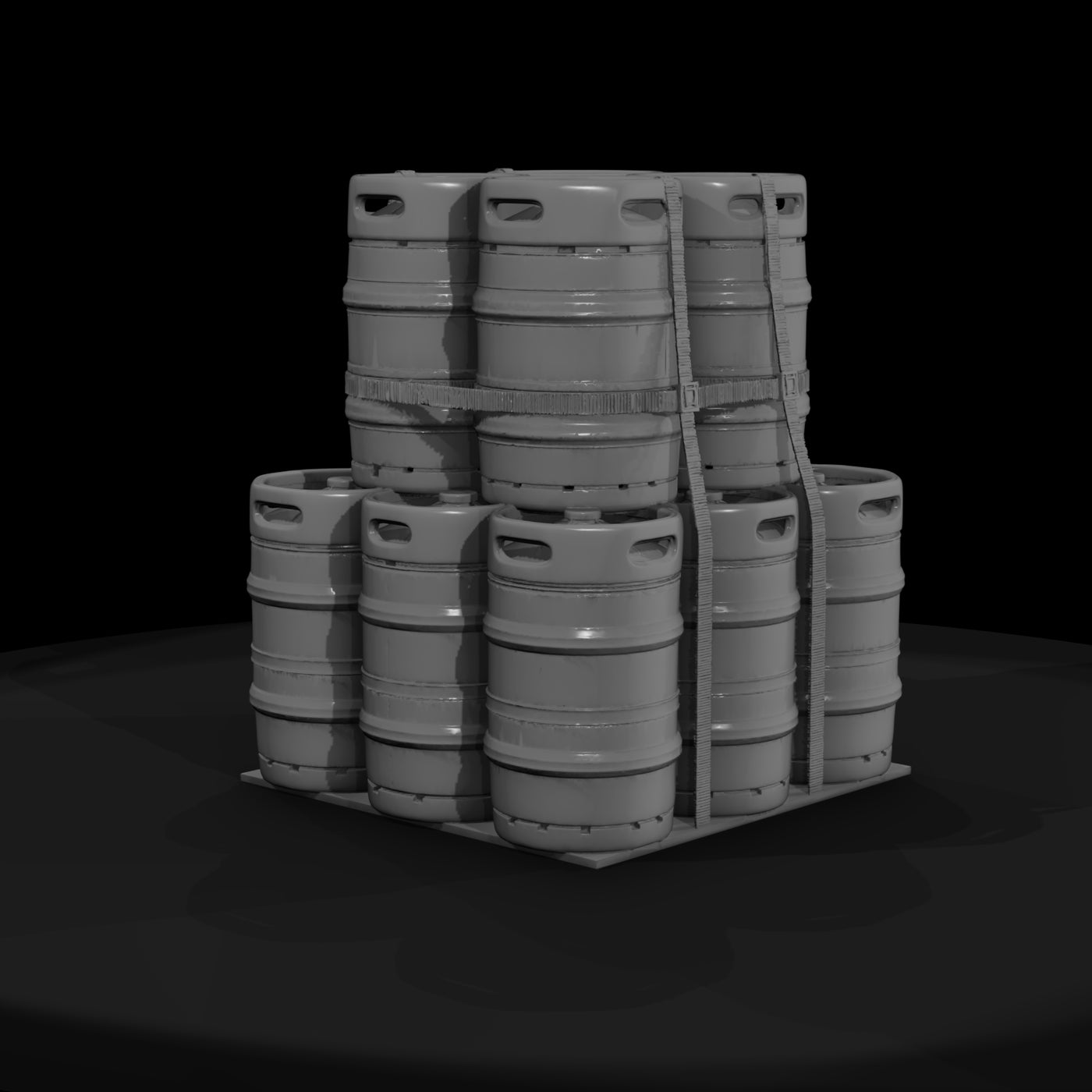 stacked-pallet-of-beer-kegs-3d-printable-456103