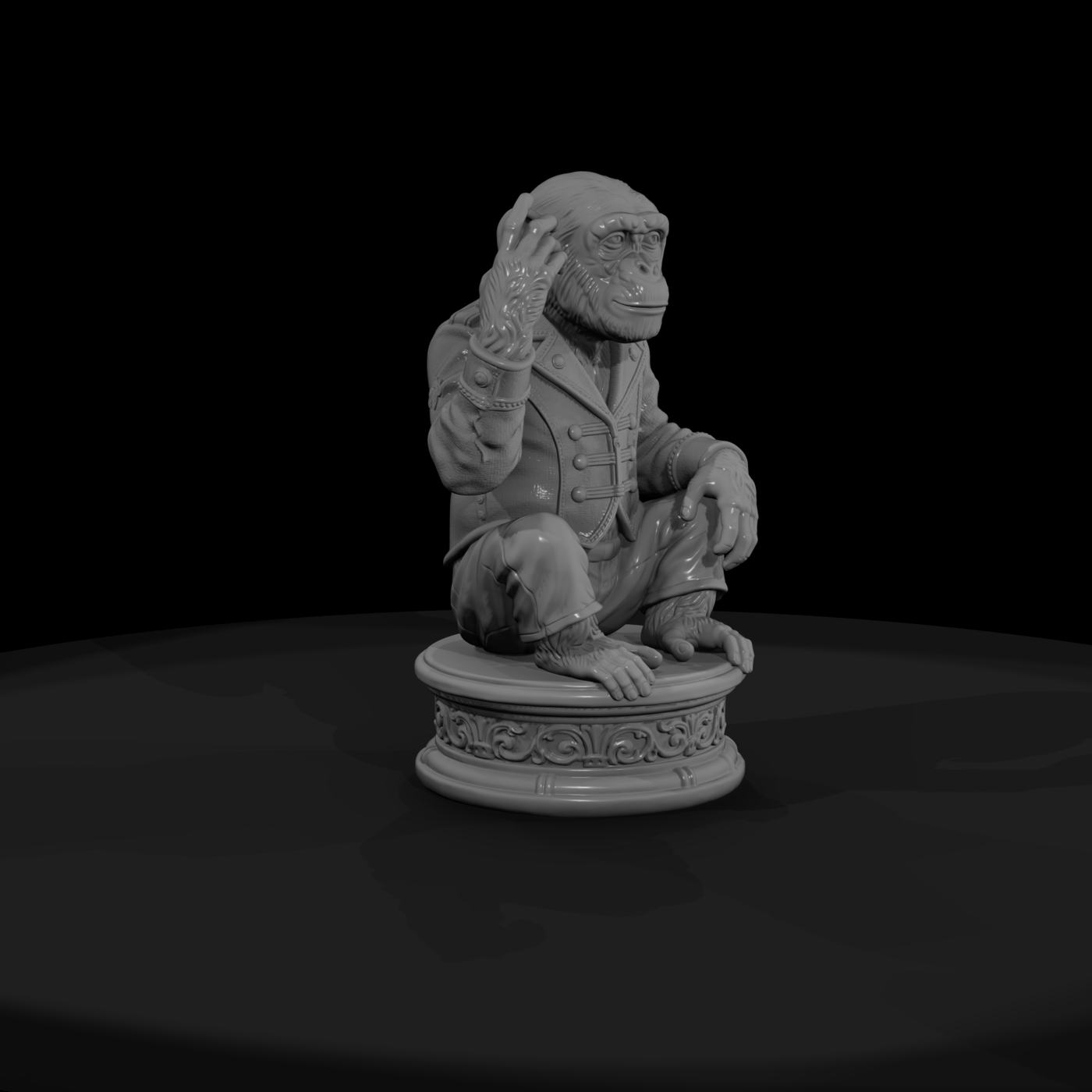 Cir 120 Animal Costumed Chimp