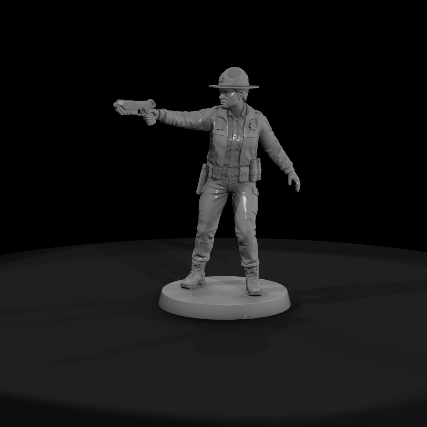 Rural Deputy Aiming Service Pistol