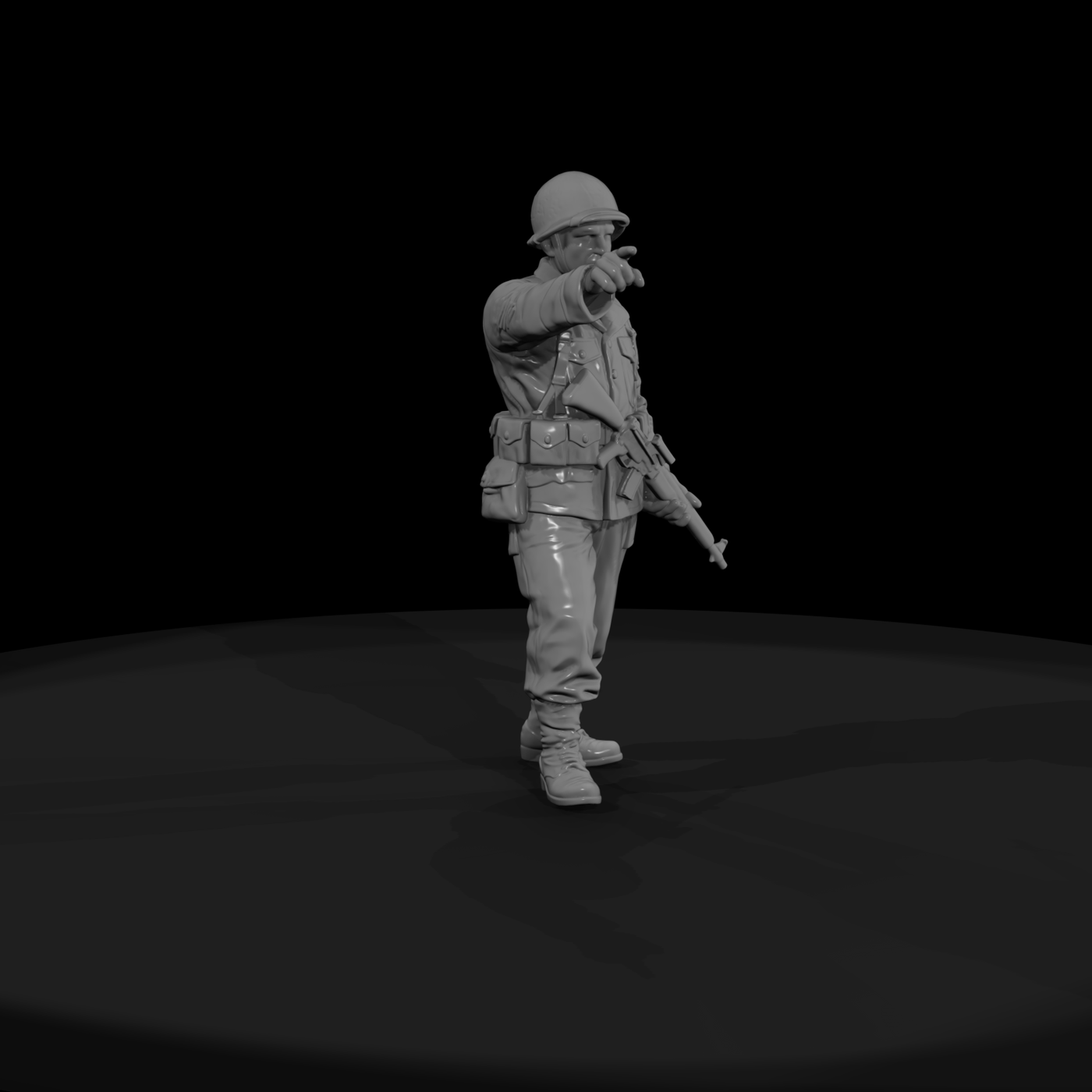 Ww2 Army 095 Wwii U S Army Sergeant Squad Leader F