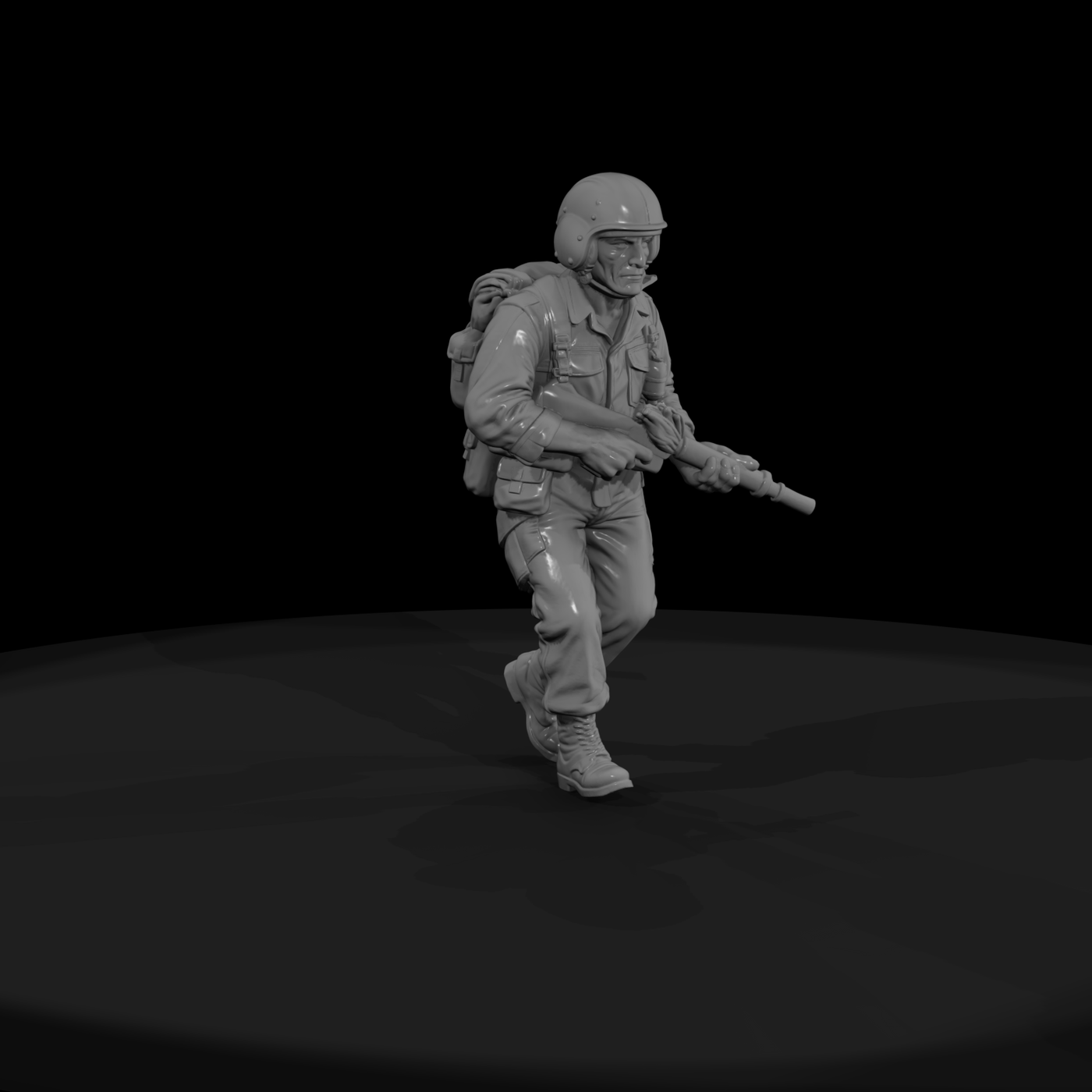 Vn Army 083 Vietnam U S Army Grenadier Figure