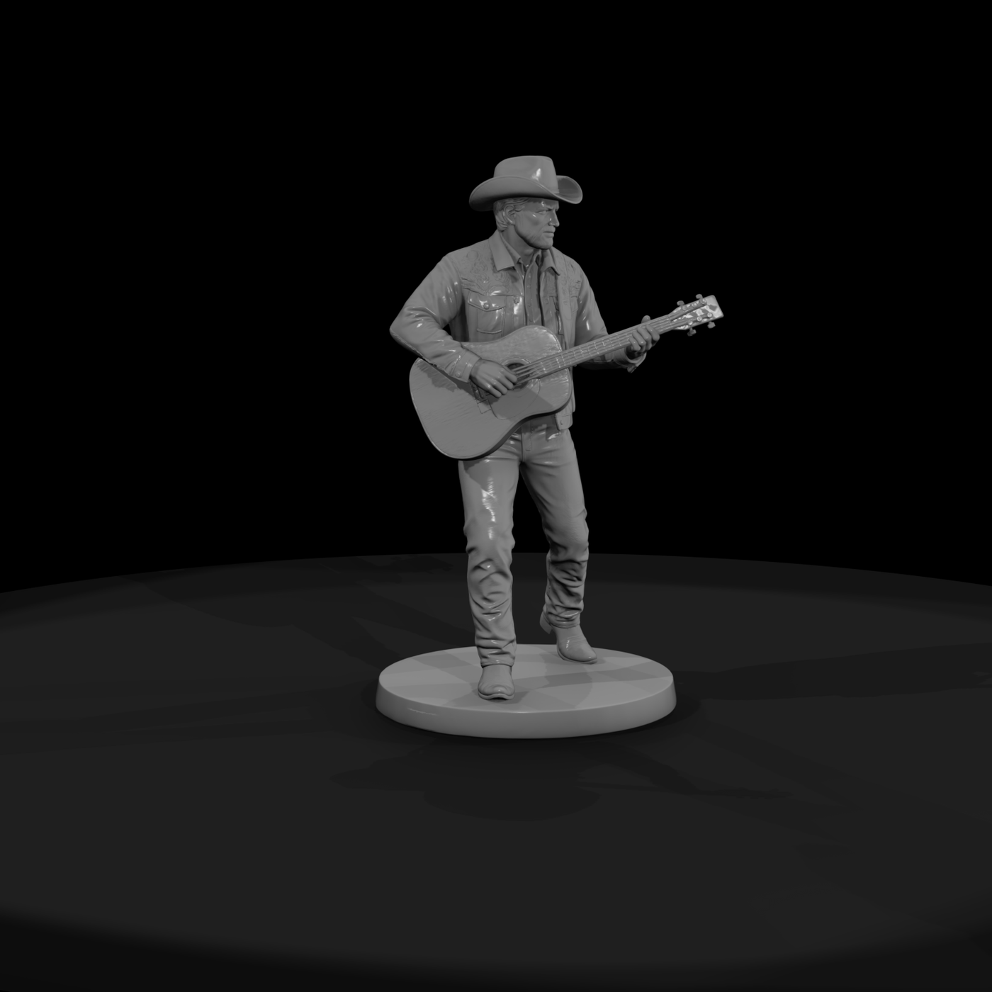 Poparc 0172 Country Road Guitarist Alternate Pose