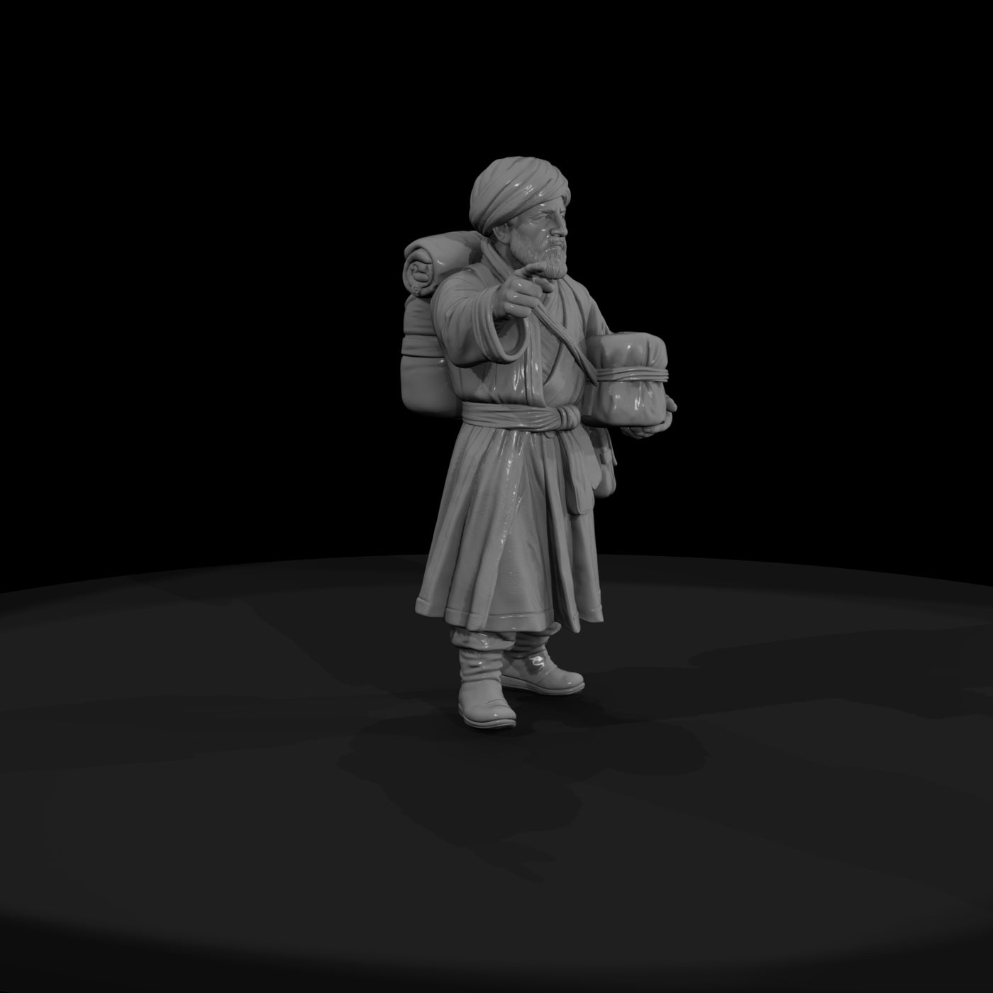 hist-0227-silk-road-trader-miniature-figure