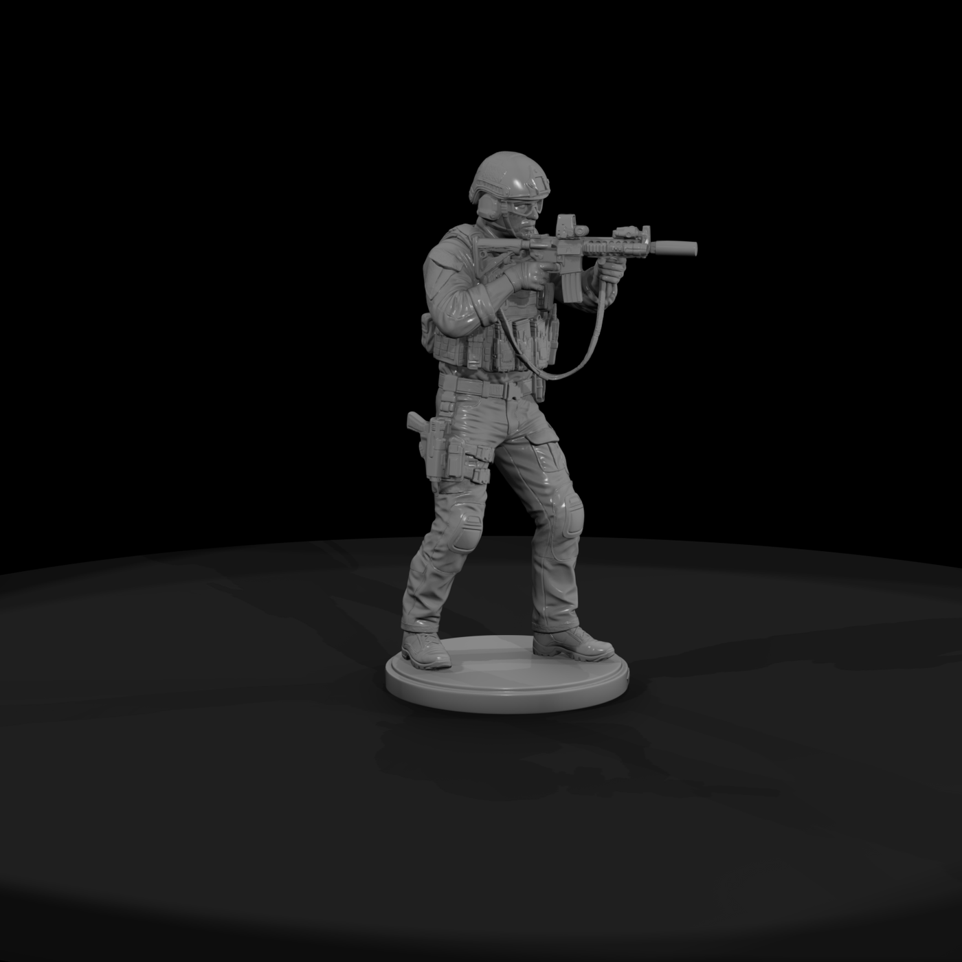 SWAT Point Man with Carbine