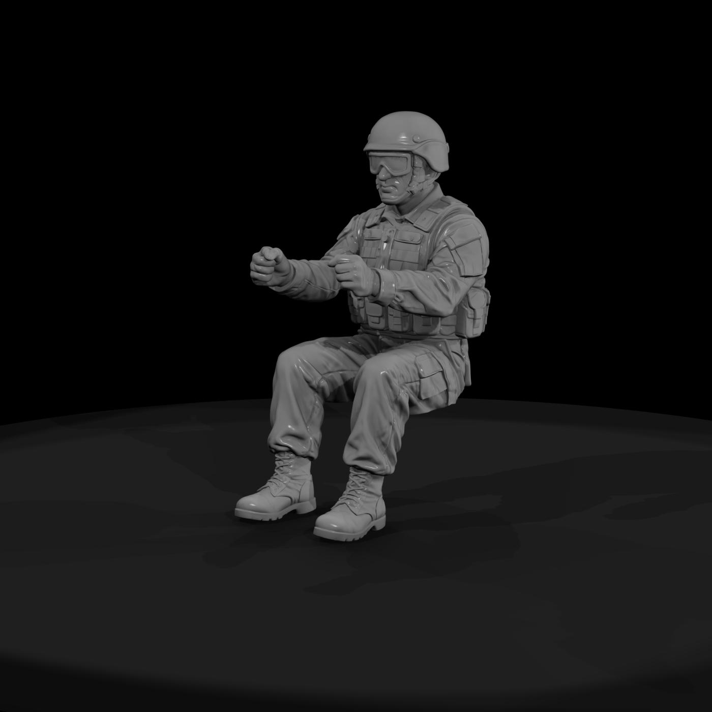 Mod Army 057 Modern U S Army Truck Driver Figure
