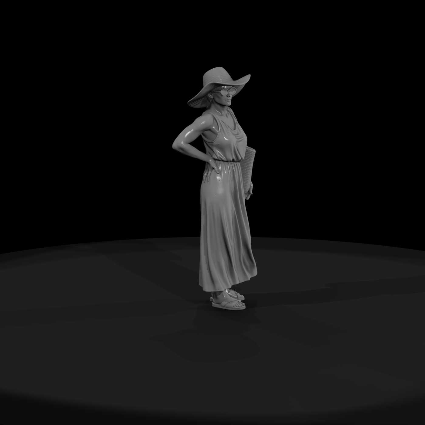 0203 Tourist Cruise Passenger Sunhat