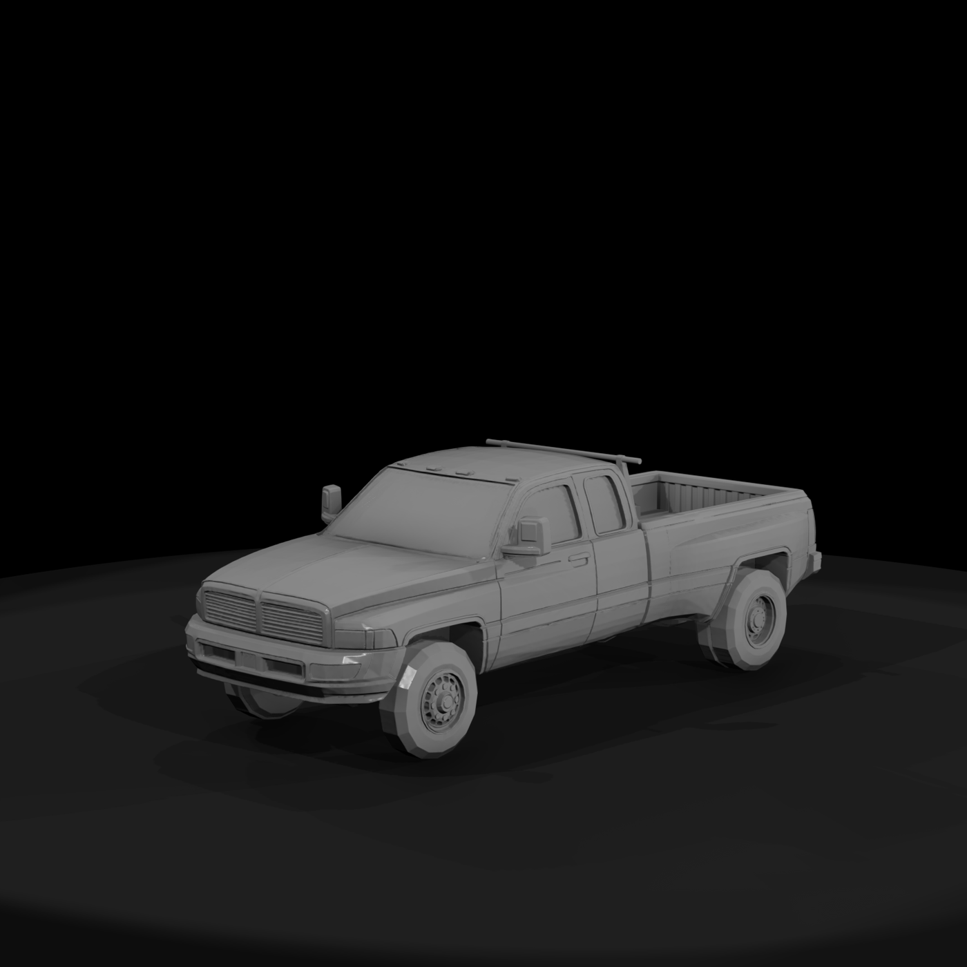 Dually Heavy-Duty Pickup Truck