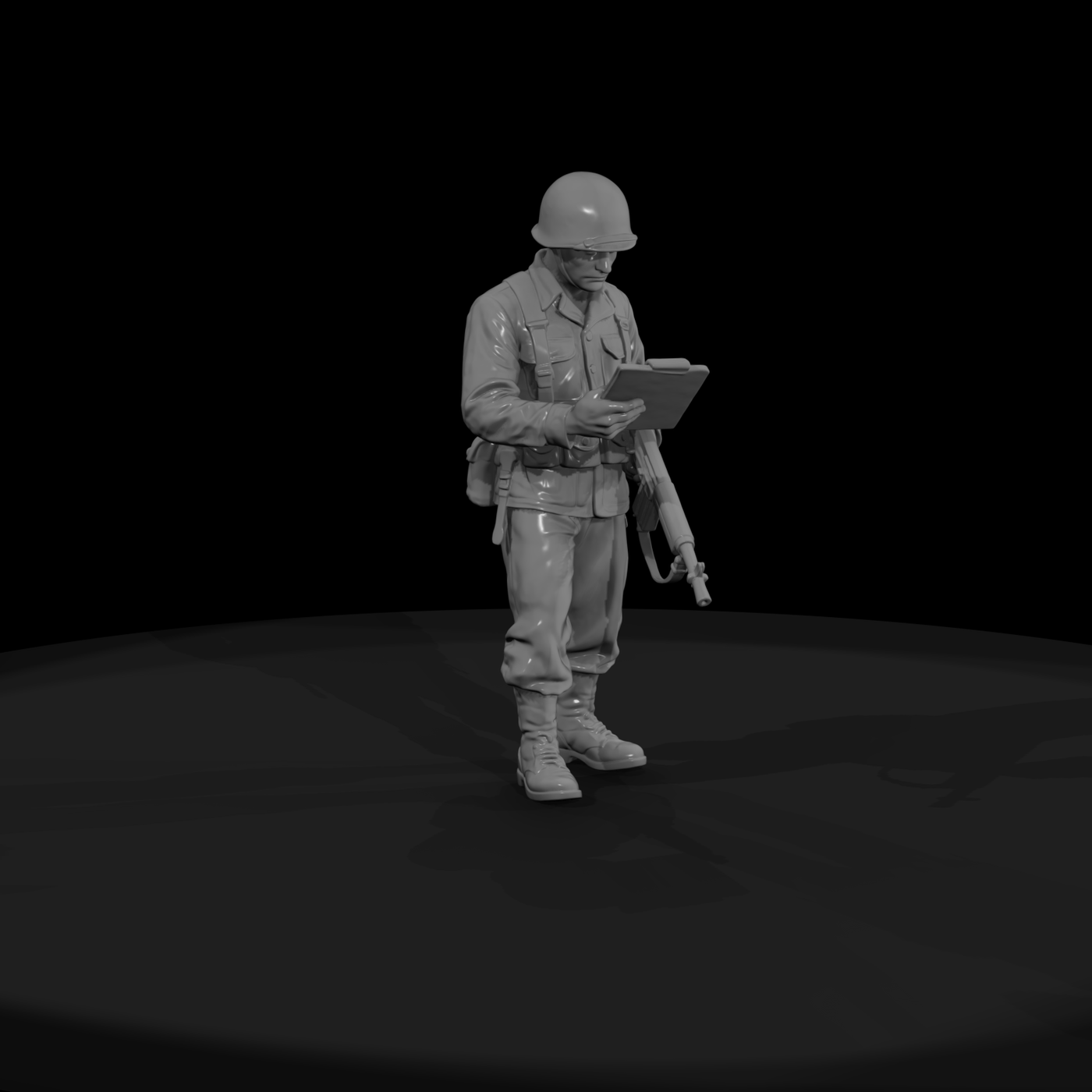 Ww2 Army 098 Wwii U S Army Automatic Rifleman Figu