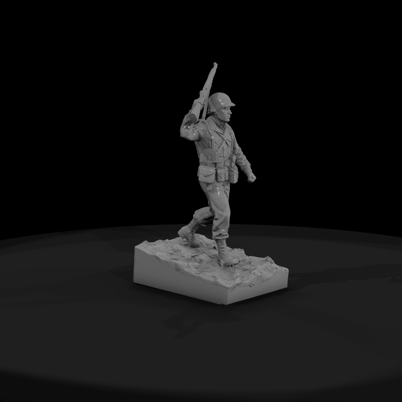 Ww2H 099 United States Army Rifleman