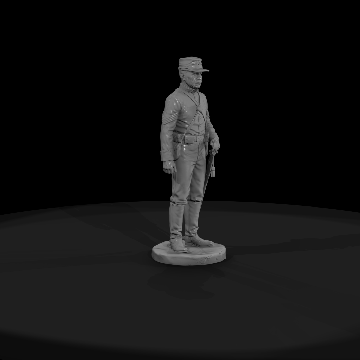 Ww 0018 Hero Buffalo Soldier Sergeant