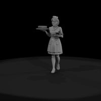 railroad-personnel-dining-car-waitress — thumbnail 4
