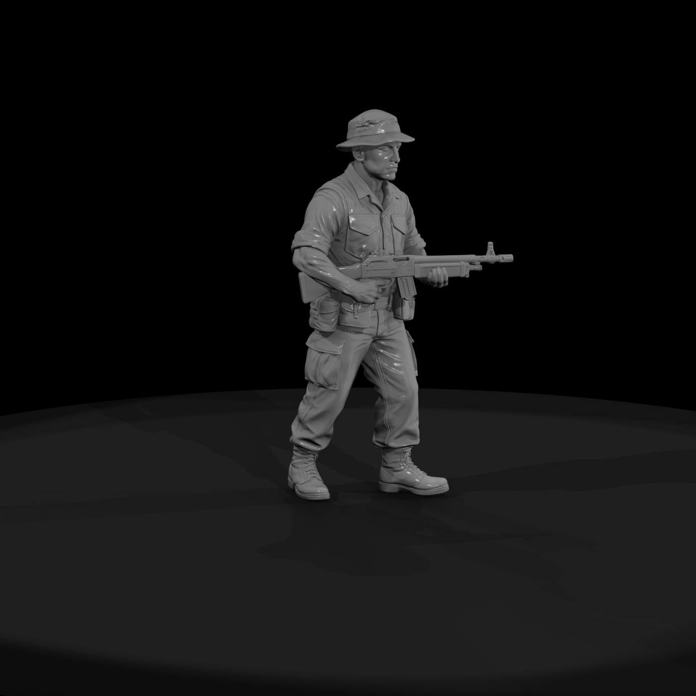 Vn Army 066 Vietnam U S Army Automatic Rifleman Fi