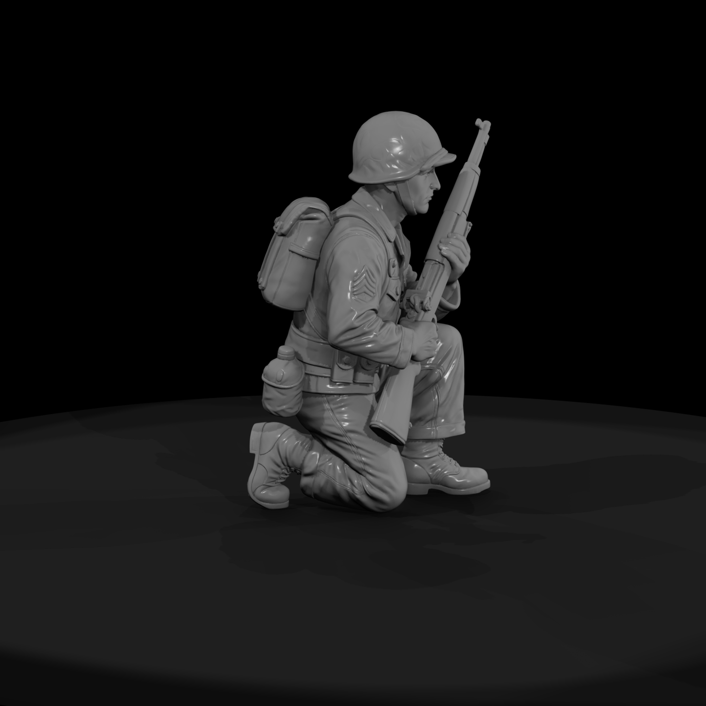 Ww2 Usmc 016 Wwii U S Marine Corps Rifleman Figure