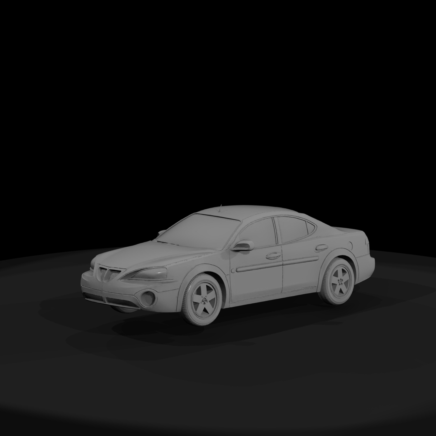 Modern Four-Door Sedan & Layouts