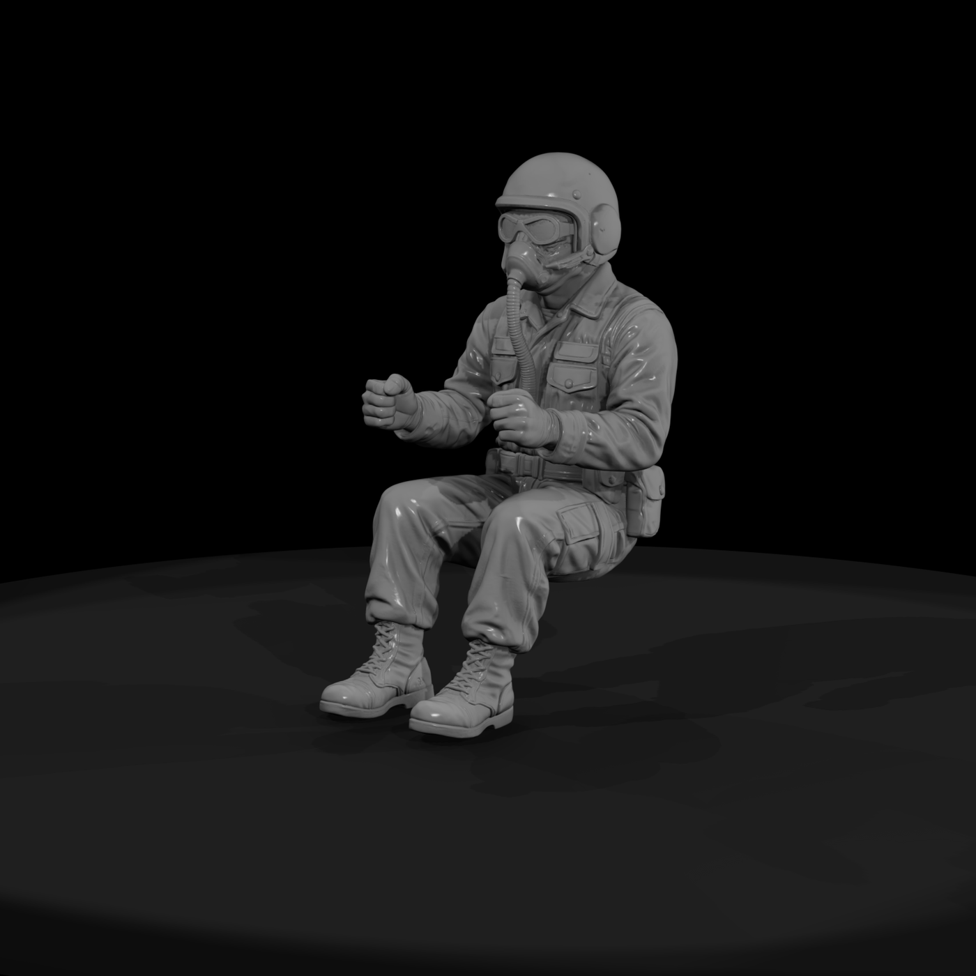 Vn Air Force 043 Vietnam U S Air Force Pilot Figur