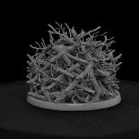 stylized-twig-pile-base-3d-model-ynmim5hc — thumbnail 2