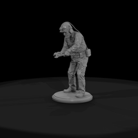 1990s Mine Mechanic with Wrench — thumbnail 3