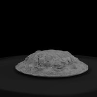 sculpted-grassy-terrain-base-3d-model-thr3xtr8 — thumbnail 2