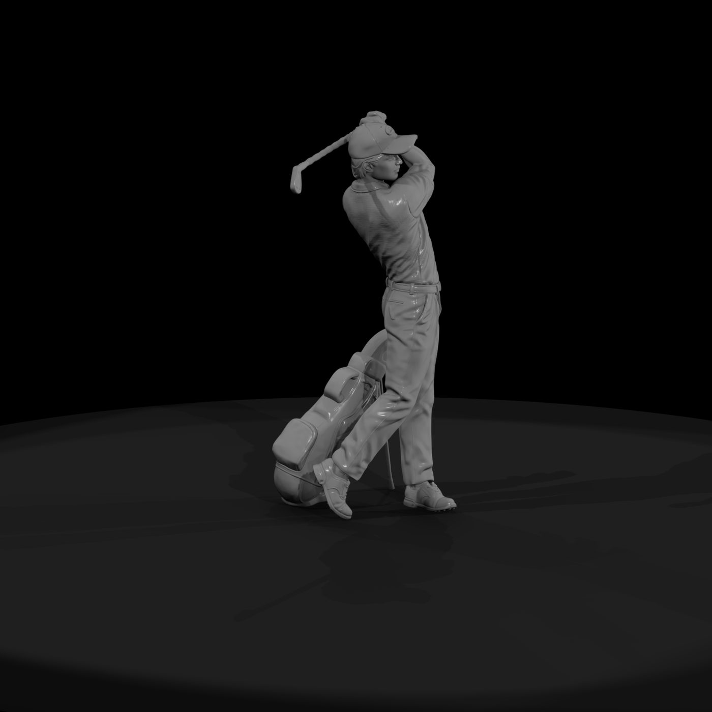 Poparc 0294 Golf Fairway Driver Alternate Pose