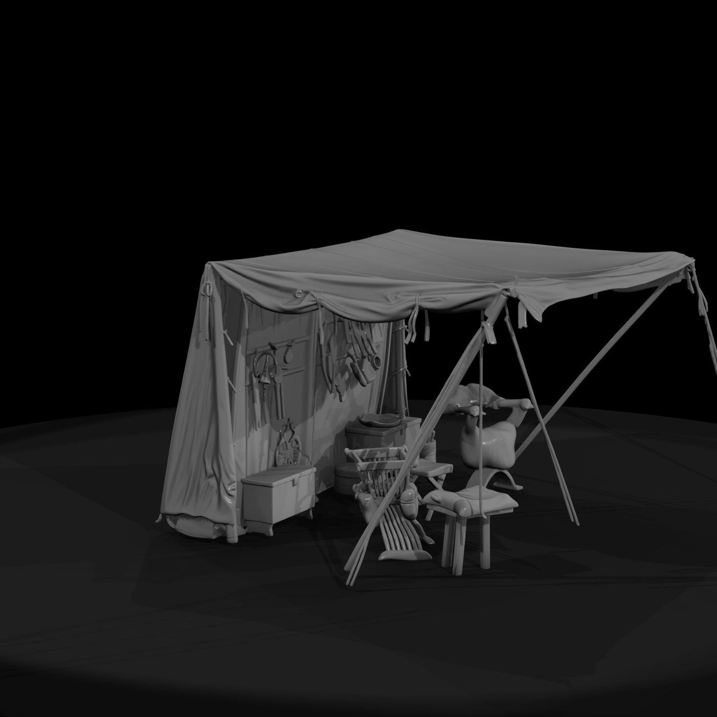 20260612 Historical Market Tents Fe0A09783B