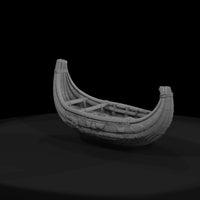 ancient-reed-canoe-ho-scale-diorama-miniature-253577 — thumbnail 3
