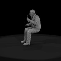 seated-truck-driver-black-male-seated-scale-miniature-111862 — thumbnail 2